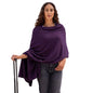 zestt Dreamsoft Travel Scarf, Wrap and Shawl for Women, Organic Cotton - color: Blackberry