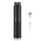 LISAPACK 8ML Atomizer Perfume Spray Bottle for Travel, Empty Refillable Cologne Dispenser, Portable Sprayer (Matte Black) - color: Matte Black