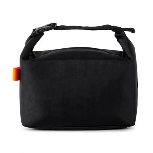 Lunch Box for Women Men Adult, Insulated Lunch Bag for Work, Picnic or Travel, Cute Pink Reusable, Lightweight, Durable, Waterproof Oil-Resistant Cooler Lunch Pail For Women (black) - color: Black