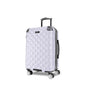 Kenneth Cole REACTION Diamond Tower Collection Lightweight Hardside Expandable 8-Wheel Spinner Travel Luggage, Lavender, 20-Inch Checked - color: Lavender, size: 20-Inch Carry On