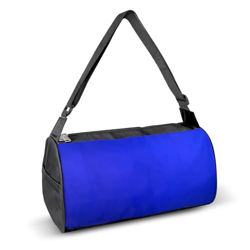 C&F BOGMOST Small Travel Duffel Bag Foldable Waterproof Gym Bag for Gym Beach Swim Bag Men Women Duffle Bag Lightweight Oxford Cloth Sports Bag -Blue - color: A-Blue-Small, size: 15 INCHES