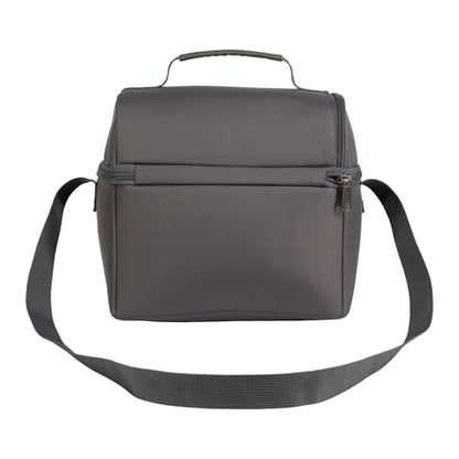Carhartt Camping Cooler, Worksite Lunchbox, Soft Shell Lunch Bag for Construction Sites, Work and Everyday Use, Gray - color: Gray