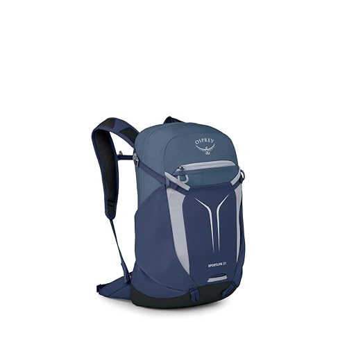 Osprey Sportlite 20L Lightweight Hiking Backpack for Men and Women - Everyday Hiking Bag - Travel Daypack, Serenity Blue - color: Serenity Blue, style: 20l