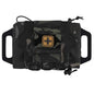 SABADO Rapid/Quick Deploy First Aid Kit Pack Tactical IFAK Pouch Two-Piece System Med Roll Carrier Hypalon Handle Outdoor Sport Hunting Bag - color: Black CP-87