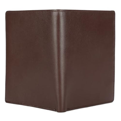 Polare Luxury RFID Blocking Leather Passport Holder Travel Wallet For Men and Women (Coffee) - color: Coffee