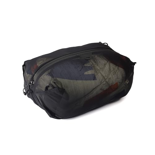 Peak Design Ultralight Packing Cube Bundle, Black, Stretchy Mesh Cubes with Strap Attachment Points and Luggage Pass Throughs, Zipper Opening, Travel Organizer for Men and Women, Sizes XXS, XS, S - color: Black, size: XX-Small, X-Small, Small