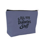 Medicine Storage Pouch with Diabetes, Medicines Bag, and Medical Supply Designs, White Canvas Zipper Cases, Multi-Use Functionality (Gift for Birthdays, Graduation, Christmas) (Style G) - style: Style G