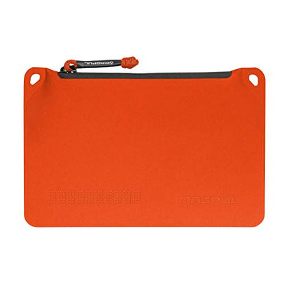 Magpul DAKA Pouch Zippered Tactical Range Tool and Gear Bag - color: Orange, size: Small (6" x 9")