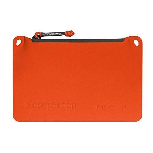Magpul DAKA Pouch Zippered Tactical Range Tool and Gear Bag - color: Orange, size: Small (6" x 9")