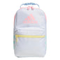 adidas Santiago Lunch Bag Cooler for Women and Men, Insulated Food Container Box with Mesh Pocket, Twill White/Clear Sky Blue/Pink Spark/3.0, One Size - color: Spray Gradient Team Royal Blue/Night Indigo/Frozen Lemon Yellow/4
