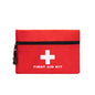 Red Emergency Pouch - Small Travel First Aid Bag for Car, Home, Office & Outdoors (6.3x4.3) - style: 6.3x4.3inch
