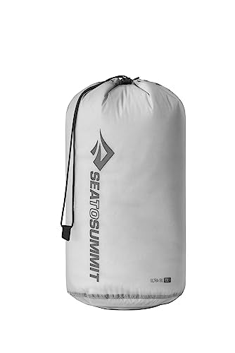 Sea to Summit Ultra-SIL Stuff Sack, Ultralight Outdoor and Travel Storage - color: HighRise Grey, style: 13 Liter