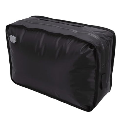 Naroote Vacuum Storage Bag, 25L Capacity Reusable Nylon Pump Travel Storage Bags Set, Water Proof Portable Space Saver Bag with Air Tight Design for Travel & Camping