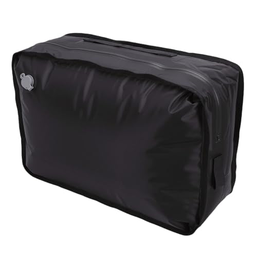 Naroote Vacuum Storage Bag, 25L Capacity Reusable Nylon Pump Travel Storage Bags Set, Water Proof Portable Space Saver Bag with Air Tight Design for Travel & Camping