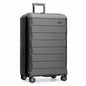Traveler's Choice Pagosa Hardshell Expandable Luggage with Spinner Wheels, Gray, 30-Inch Large - color: Gray, size: 30-Inch Large