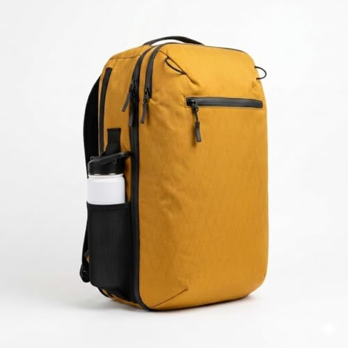 COR Surf Island Hopper TriCor™ Travel Backpack | Ultralight Carry On Backpack for Men & Women, Clamshell Suitcase Opening, Hidden Passport Pockets, Water Resistant, Laptop Travel Bag (28L Desert Sand) - color: Tricor Desert Sand, size: 28L