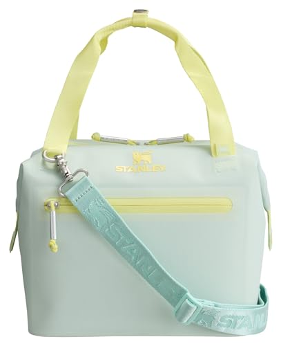 Stanley All Day Julienne Soft Cooler Bag and Lunch Box | Insulated Travel Bag with Zipper | BPA-Free - color: Mist, style: Mini