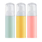 Tekson 3 PCS Soap Foam Bottle (2 oz), Empty Travel Foaming Lash Shampoo for Cleanser, Dispenser (Yellow&Green&Pink Pump) - color: Green&yellow&pink, size: 3pcs