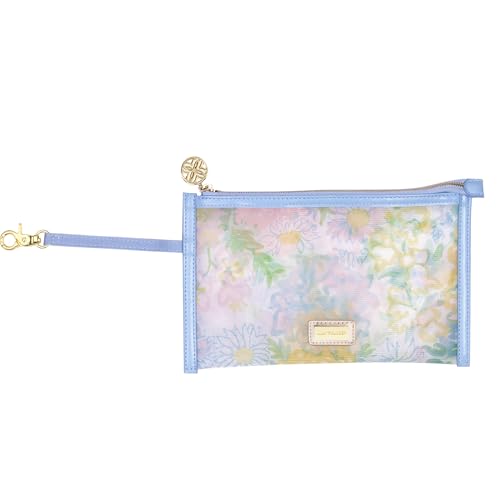 Lilly Pulitzer Beach and Picnic Cooler, Insulated Bag with Adjustable Shoulder Strap and Zipper, Soft Cooler - color: Lilly Garden Stripe