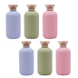 6 Pack Leakproof Travel Bottles 6.8oz | Squeeze Shampoo & Lotion Containers with Locking Flip Caps | Food Grade HDPE/PP for Toiletries, Gym, Camping (Green+Blue+Pink) - size: 6.8oz 6Pcs