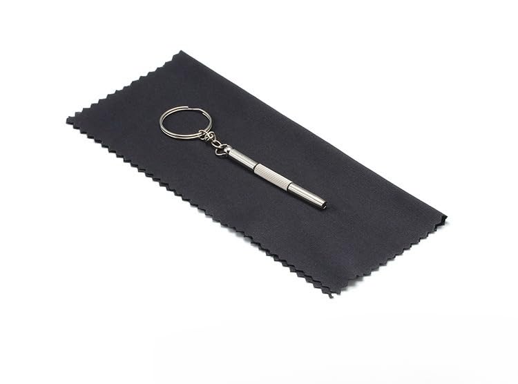 Portable Leather Glasses Case Anti-pressure Glasses Bag Coin Purse Storage Bag Suitable for Men and Women - color: Lychee Black