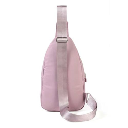 AOSTIHOT Crossbody Small Sling Backpack Sling Bag for Women, Chest Bag Daypack Crossbody for Travel Sport Running Hiking Purple - color: Purple