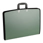 Acocony 11x17 Art Portfolio PP Material Green Pack of 1 | 11x17 Art Portfolio Case with Zipper Closure Oxford Cloth Edge Waterproof - color: Green
