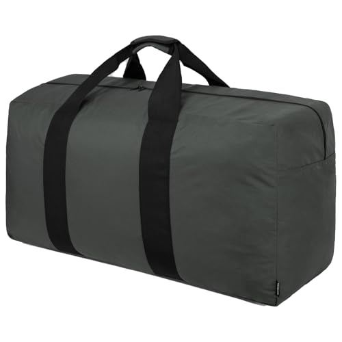 Vorspack Extra Large Duffle Bag for Travel - 100L Duffel Bag for Men Gear Bag for Storage Foldable Weekender Bag for Overnight Camping - Grey - color: Grey, size: 100L