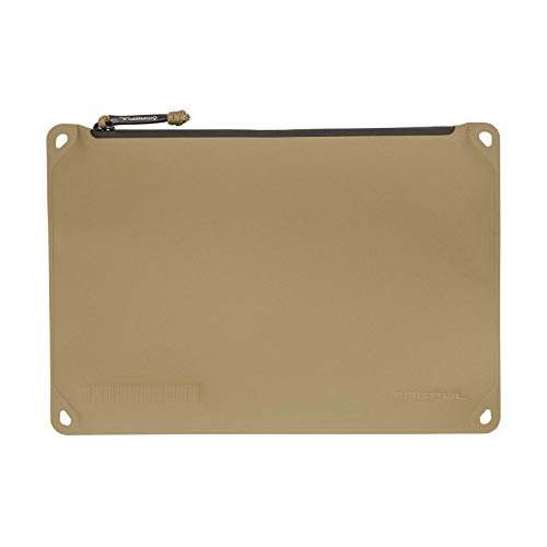 Magpul DAKA Pouch Zippered Tactical Range Tool and Gear Bag - color: Flat Dark Earth, size: Large (9" x 13")