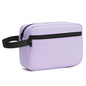 Travel Hanging Toiletry Bag with Carry Handle - Water-Resistant Small Cosmetic Organizer for Men & Women, Makeup, Shaving Kit, Gym & Travel Essentials (Lavender) - color: Lavender
