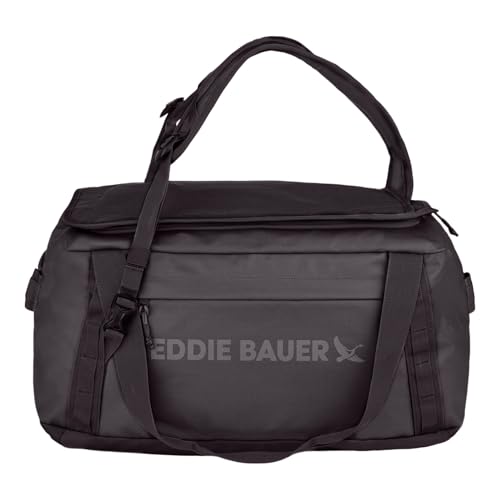 Eddie Bauer Maximus Duffel Bag 40L and 70L | Hiking | Outdoor | Travel | Lightweight | Weather-Resistant | Durable | Rugged - color: Black, size: 70L