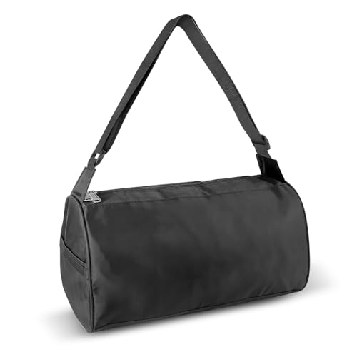 C&F BOGMOST Small Travel Duffel Bag Foldable Waterproof Gym Bag for Gym Beach Swim Bag Men Women Duffle Bag Lightweight Oxford Cloth Sports Bag -Black - color: A-Black-Small, size: 15 INCHES
