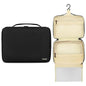 KAZAY Hanging Toiletry Bag with TSA Approved Detachable Pouch, Compact Travel Size Bag, Travel Toiletry Bag, Water Resistant, Premium Nylon, Travel Size Toiletries, Cosmetic Bag Makeup Bag (Black) - color: Black