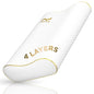 4-Layer Queen, Contour Pillow, Side and Back Sleepers, Orthopedic, Neck Support Pillow, for Neck Pain, CertiPUR-US - size: Extra Queen- 24 x 14 x 6.5"