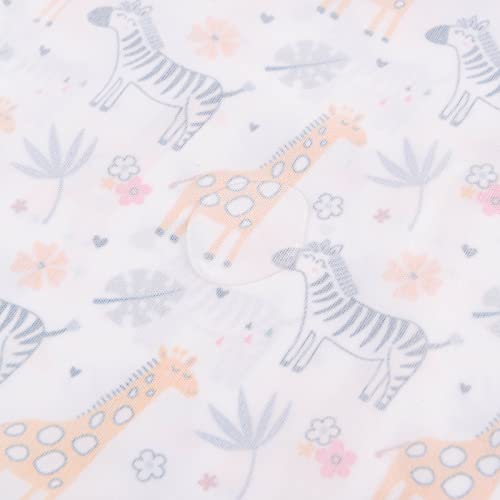 babygoal Wet Dry Bags for Baby Cloth Diapers, Washable Travel Bags, Beach, Pool, Gym Bag for Swimsuits & Wet Clothes with Two Zippered Pockets 3 Pack, 3LN25 - color: Giraff and bear
