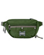 WATERFLY Lightweight Small Fanny Pack: 1.5L Mini Slim Crossbody Waist Belt Hip Bag with RFID Blocking, Anti-Theft & Water Resistant Pouch for Women Men Travel Hiking Running Walking EDC - color: Green