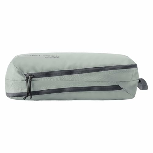 Eagle Creek Pack-It Isolate Clean/Dirty Packing Cube - Dual Compartment Packing Cubes for Optimizing Luggage Space - Lightweight - Recycled Fabric - Washable - Medium - Storm Grey - color: Storm Grey