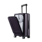 NINETYGO Carry On Luggage 22x14x9 Airline Approved, 20 Inch Suitcase with Front Compartment, Lightweight PC Hard Shell, Cup Holder, Clamshell, TSA Lock, Spinner Wheels (Blackcurrant Oolong) - color: 04-Blackcurrant Oolong, size: Carry-On 20-Inch (Clamshel