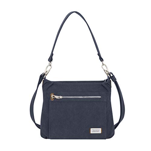 Travelon Anti-Theft Heritage Hobo Bag - color: Indigo