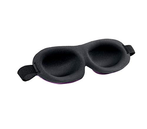 Bucky Ultralight Comfortable Contoured Travel and Sleep Eye Mask, Strawberry Eyelash, One Size - color: Strawberry Eyelash