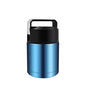 28oz Soup Thermos, Stainless Steel Thermos for Hot Food, Wide Mouth Food Thermos Jar, Insulated Lunch Container Leak Proof Vacuum Thermal Flask (blue) - color: blue-28oz