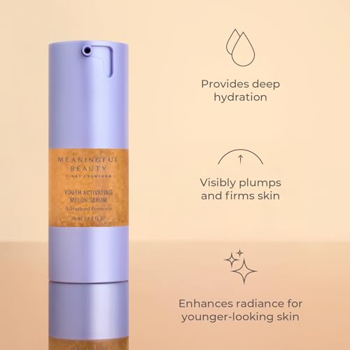 Meaningful Beauty Anti-Aging Skincare Trio Travel Size 3-Piece Starter Kit Gift Set for Women, Advanced Formula with Youth Activating Melon Serum, Day Creme, Eye Cream & Antioxidants