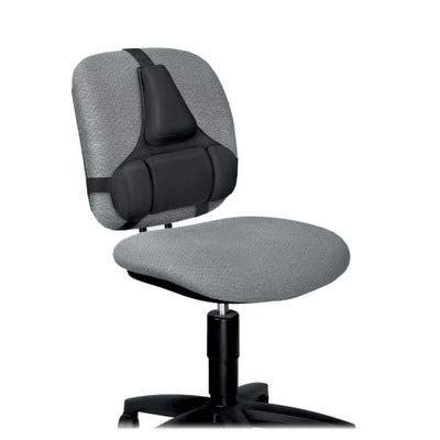 Fellowes Professional Series Back Support, Black (8037601) - size: True