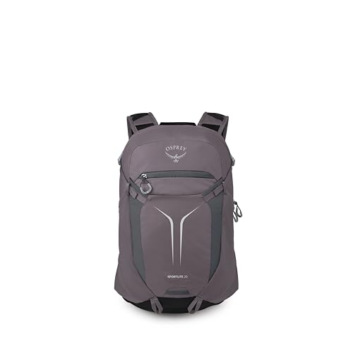 Osprey Sportlite 20L Lightweight Hiking Backpack for Men and Women - Everyday Hiking Bag - Travel Daypack, Graphite Purple - color: Graphite Purple, style: 20l