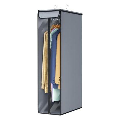 Univivi Garment Bags for Hanging Clothes 40", Hanging Garment Bags for Closet Storage with Large Clear Window, Garment Storage Bags for Suits, Coats, Dresses, 1 Pack - size: 40"-1PCS