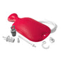 Flents Douche and Enema Combination Kit for Men and Women, Large Capacity, Multipurpose Cleaning System for Personal Hygiene, Colon Detox Cleanse, Made with Comfortable Material, Red (1.66 L) - size: 1.66 Liter + Enema Kit