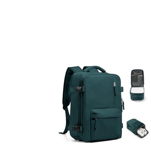 VGCUB Travel Backpack for Women Men, Spirit Airlines Personal Item, 18x14x8 Inches, Laptop, College, Waterproof, Carry On, Flight Approved, Work, Peacock Blue - color: Peacock Blue, style: Small