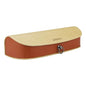 LifeArt Eyeglass Case Hard Shell, Portable Sunglass Case, Fashionable PU Leather Eyeglass Case, Lightweight - color: Banyuan_light Yellow