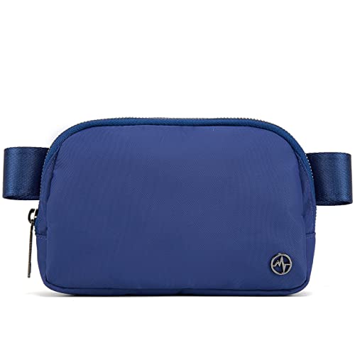 Pander Cross Body Fanny Pack for Women, Fashion Waist Packs, Crossbody Bags, Belt Bag with Adjustable Strap (Blue Perennial). - color: Blue Perennial