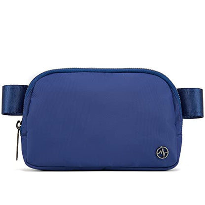 Pander Cross Body Fanny Pack for Women, Fashion Waist Packs, Crossbody Bags, Belt Bag with Adjustable Strap (Blue Perennial). - color: Blue Perennial